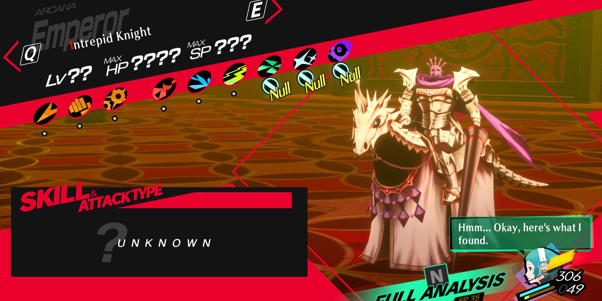 Conquering Intrepid Knight and Change Relic in Persona 3 Reload (Boss