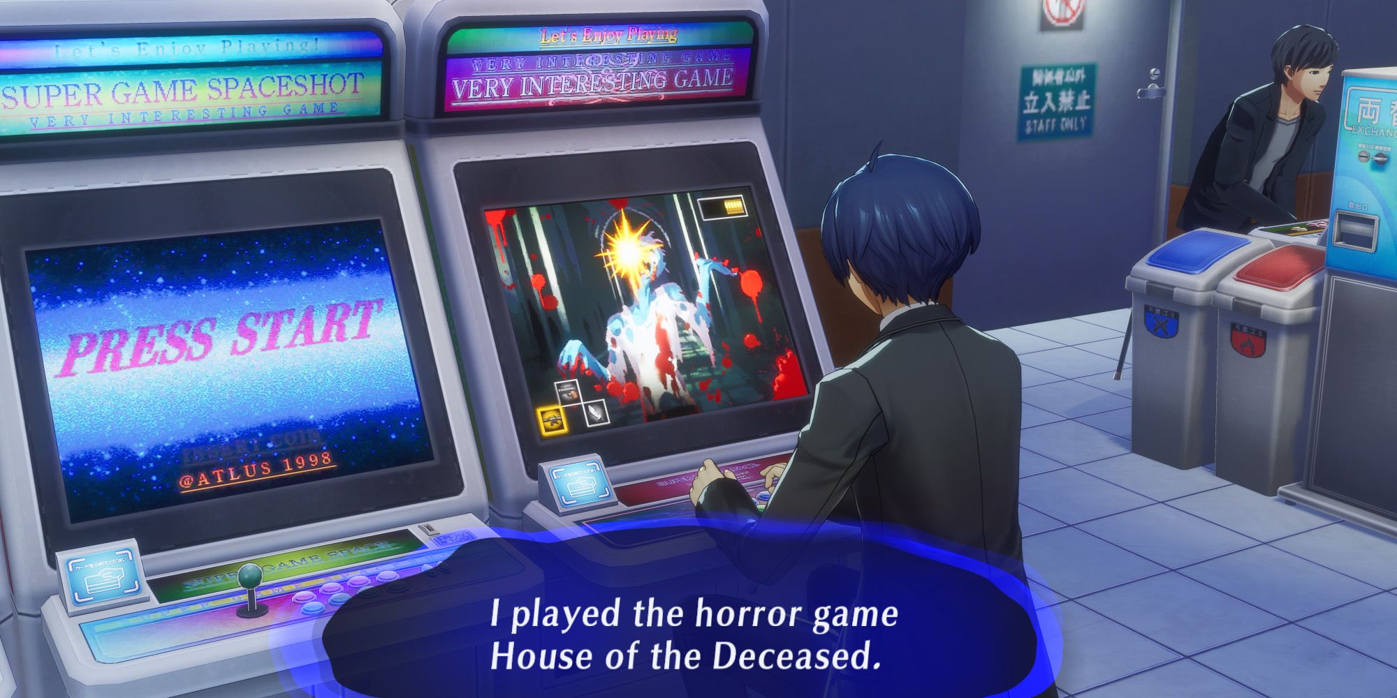 Persona 3 Reload P3R House of the Deceased arcade increases courage by two points notes
