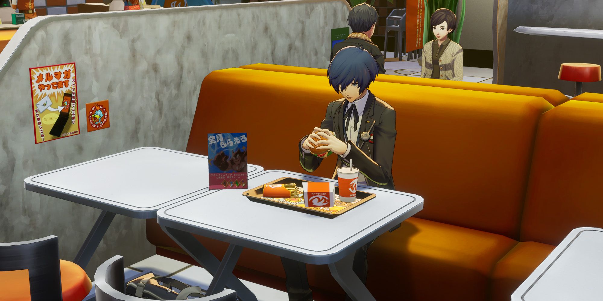 Persona 3 Reload P3R Wilduck Burger Mystery burger increases courage by two points notes