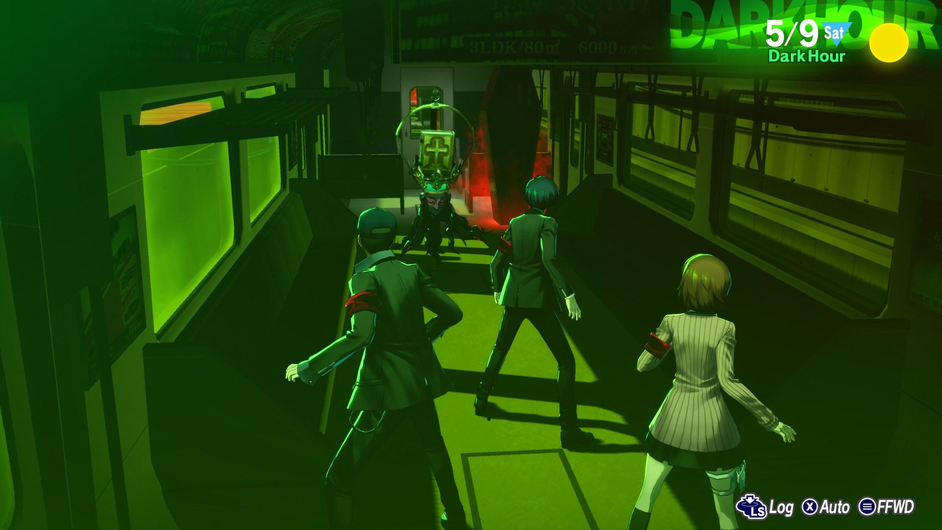Persona 3 Reload Priestess Monorail