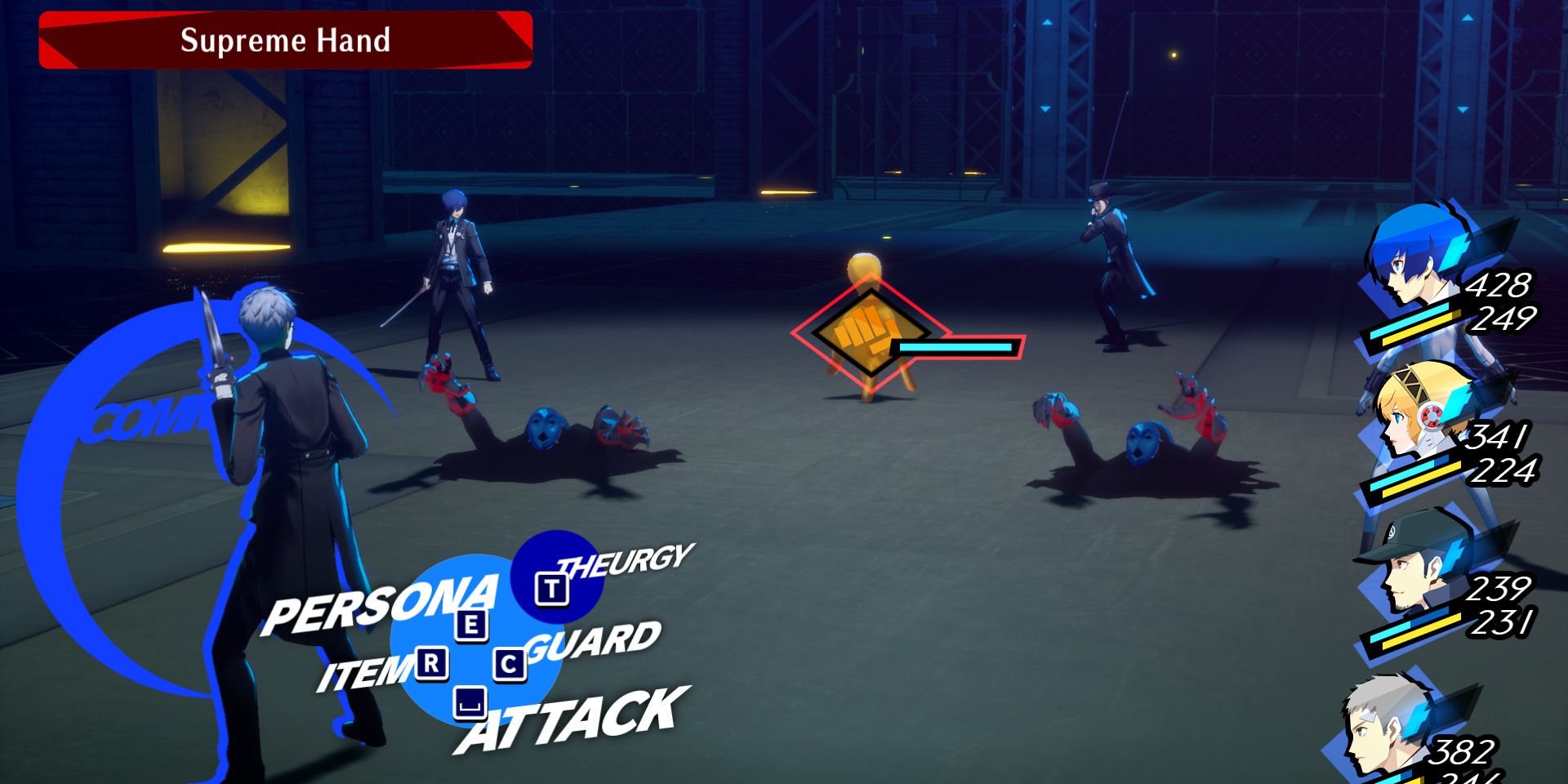 How To Beat Supreme Hand In Persona 3 Reload