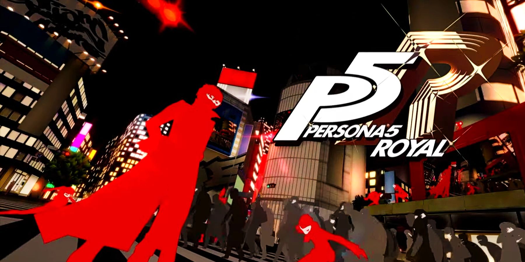 the title screen of Persona 5 Royal