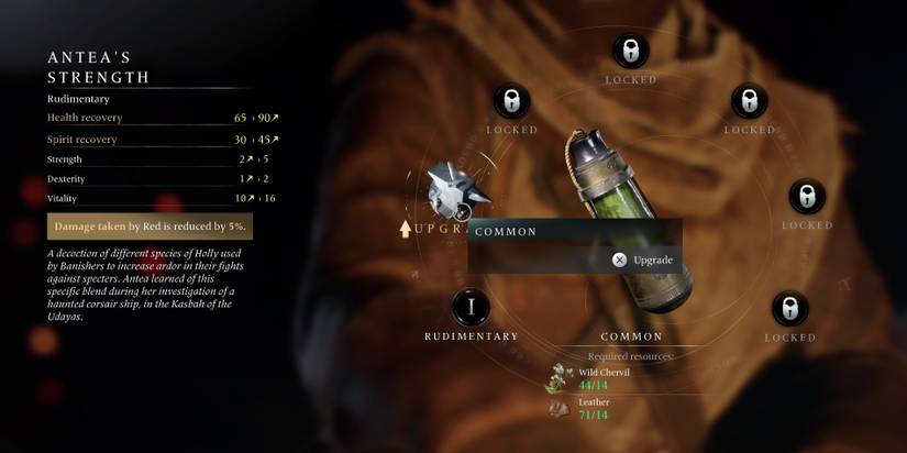 Banishers: Ghosts of New Eden - How To Upgrade Decoction Charges