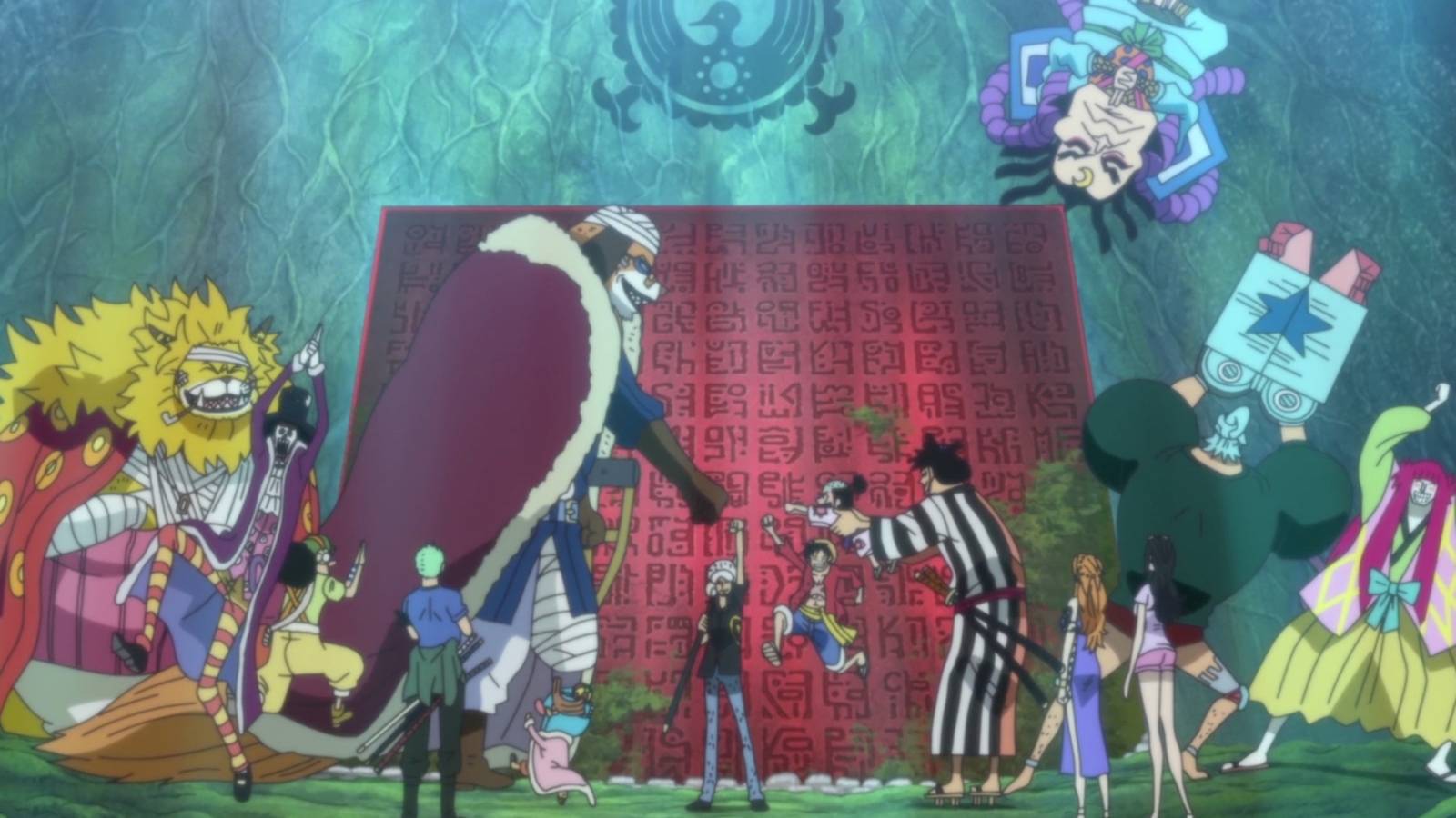 Straw Hats save Minks