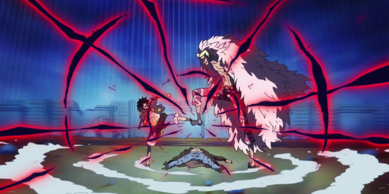 Luffy vs Doflamingo