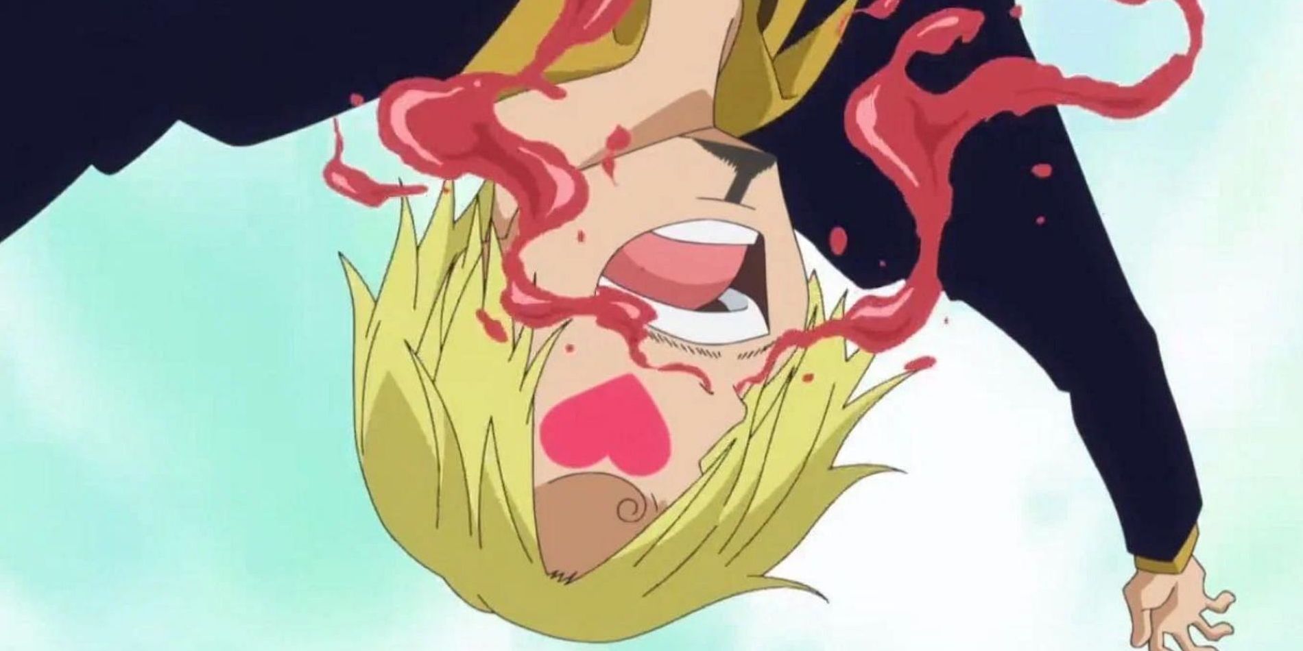 Sanji bleeding from his nose