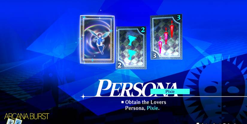 Pixie Shuffle Time Card in Persona 3 Reload