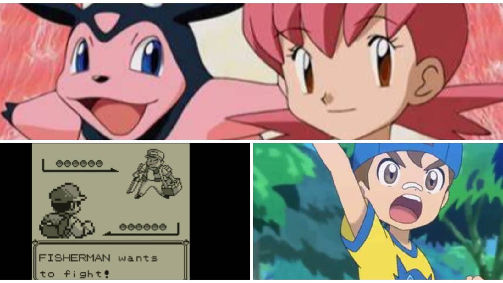 Pokemon Annoying NPCS Whitney, Fisherman, and Youngster Joey