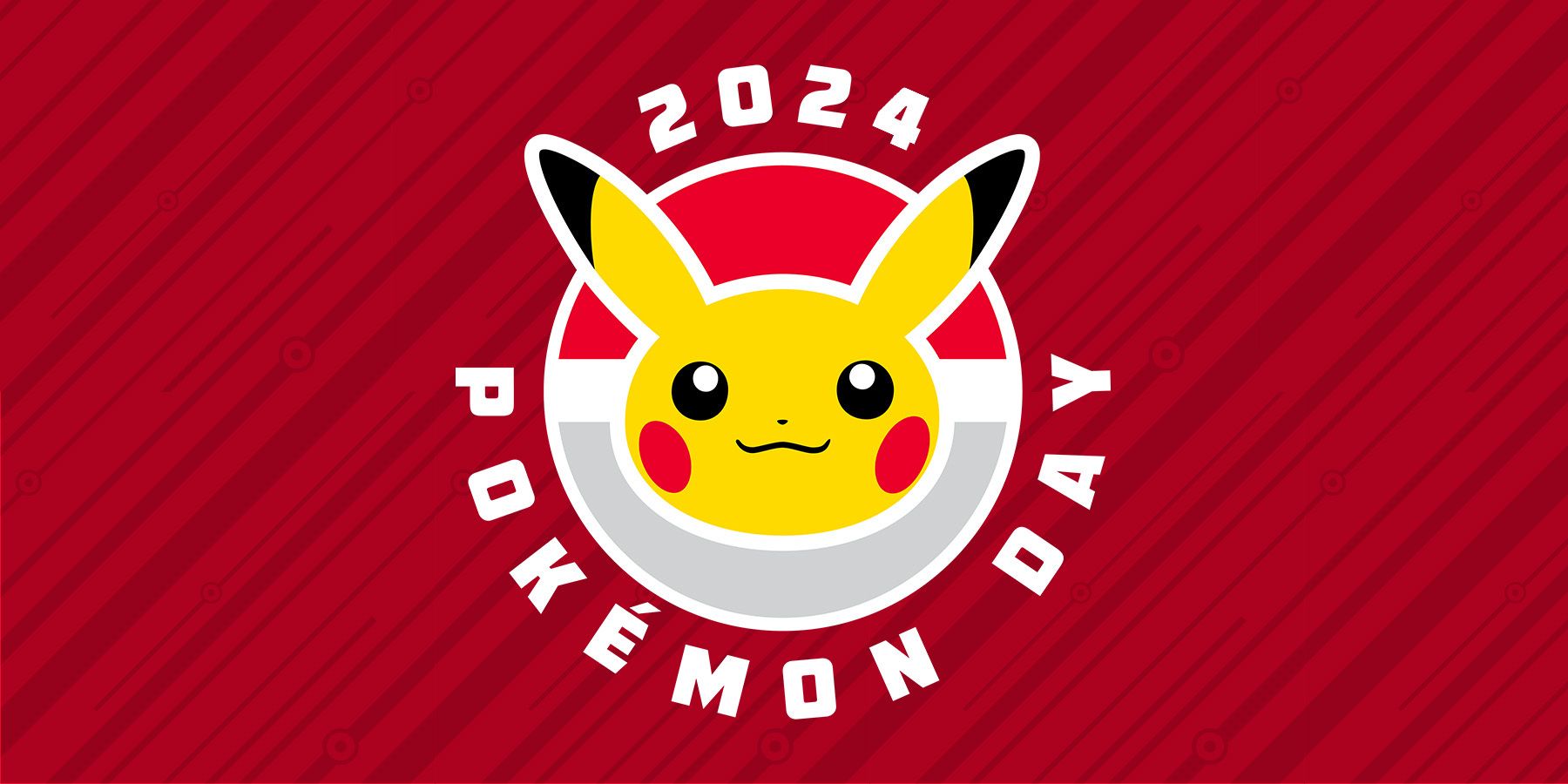 pokemon day 2024 red background