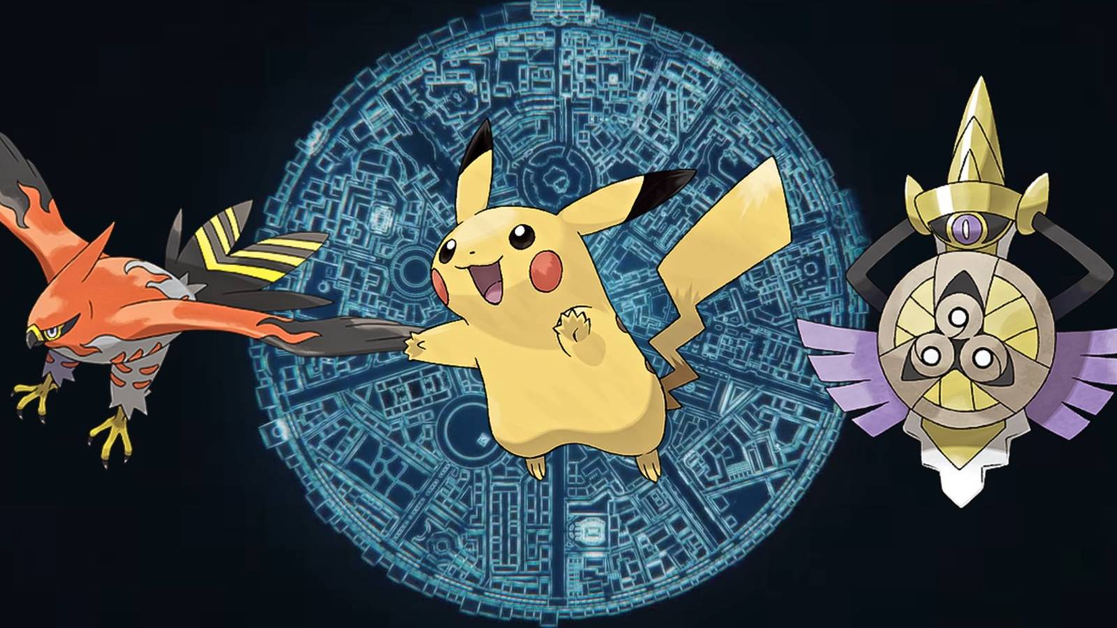Pokemon confirmed to appear in Pokemon Legends Z-A, including Talonflame, Pikachu, and Aegislash