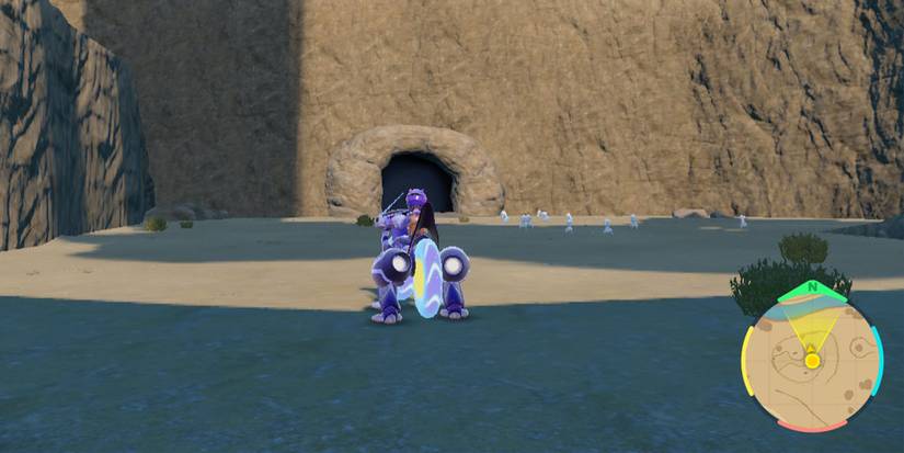 Pokemon Scarlet Violet Pseudo Legendary Cave