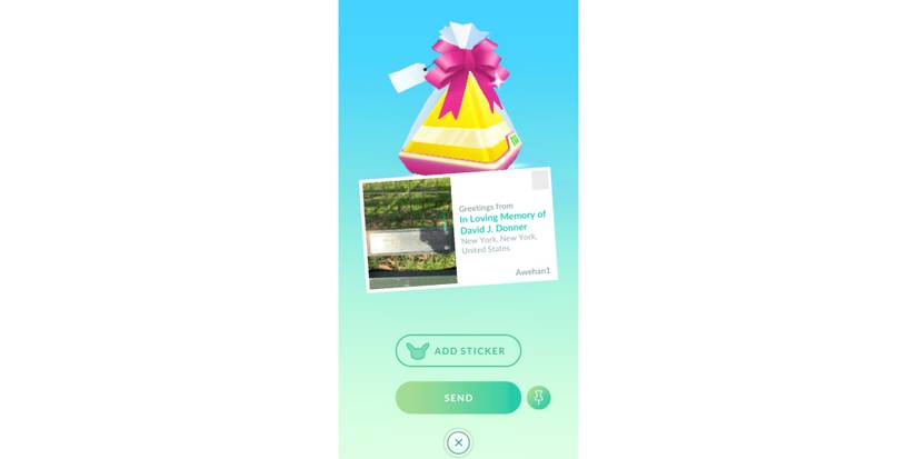 Pokémon GO: Adicionando Adesivos