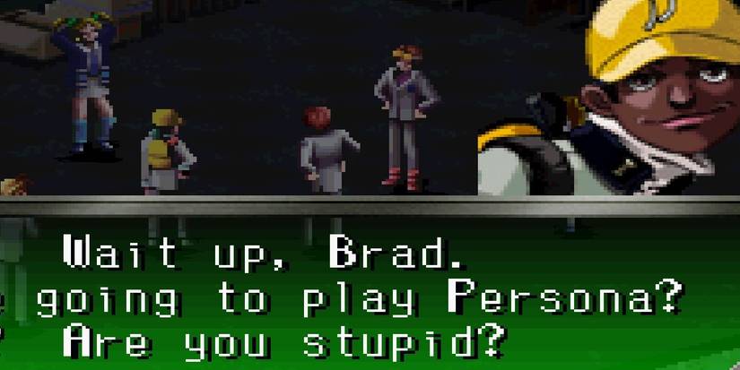 the main party of persona talking to each other