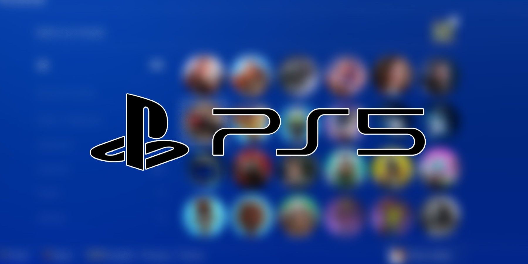 PS5 Logo With PlayStation Avatars-1