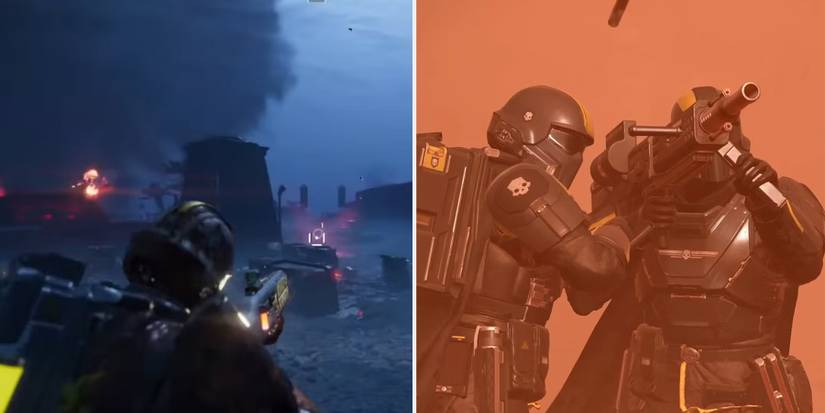 railgun and autocannon in helldivers 2