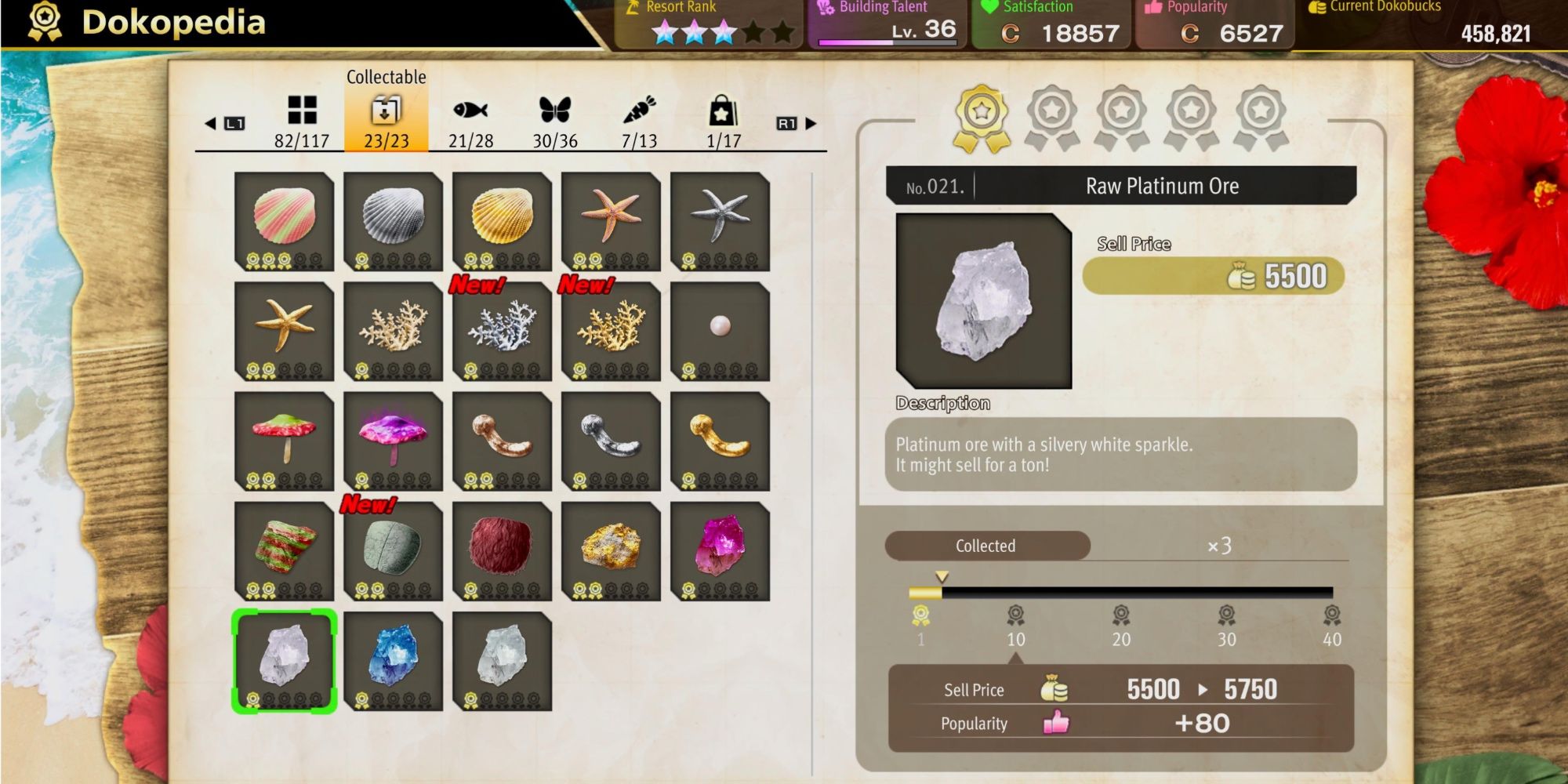 Raw Platinum Ore in Like A Dragon: Infinite Wealth