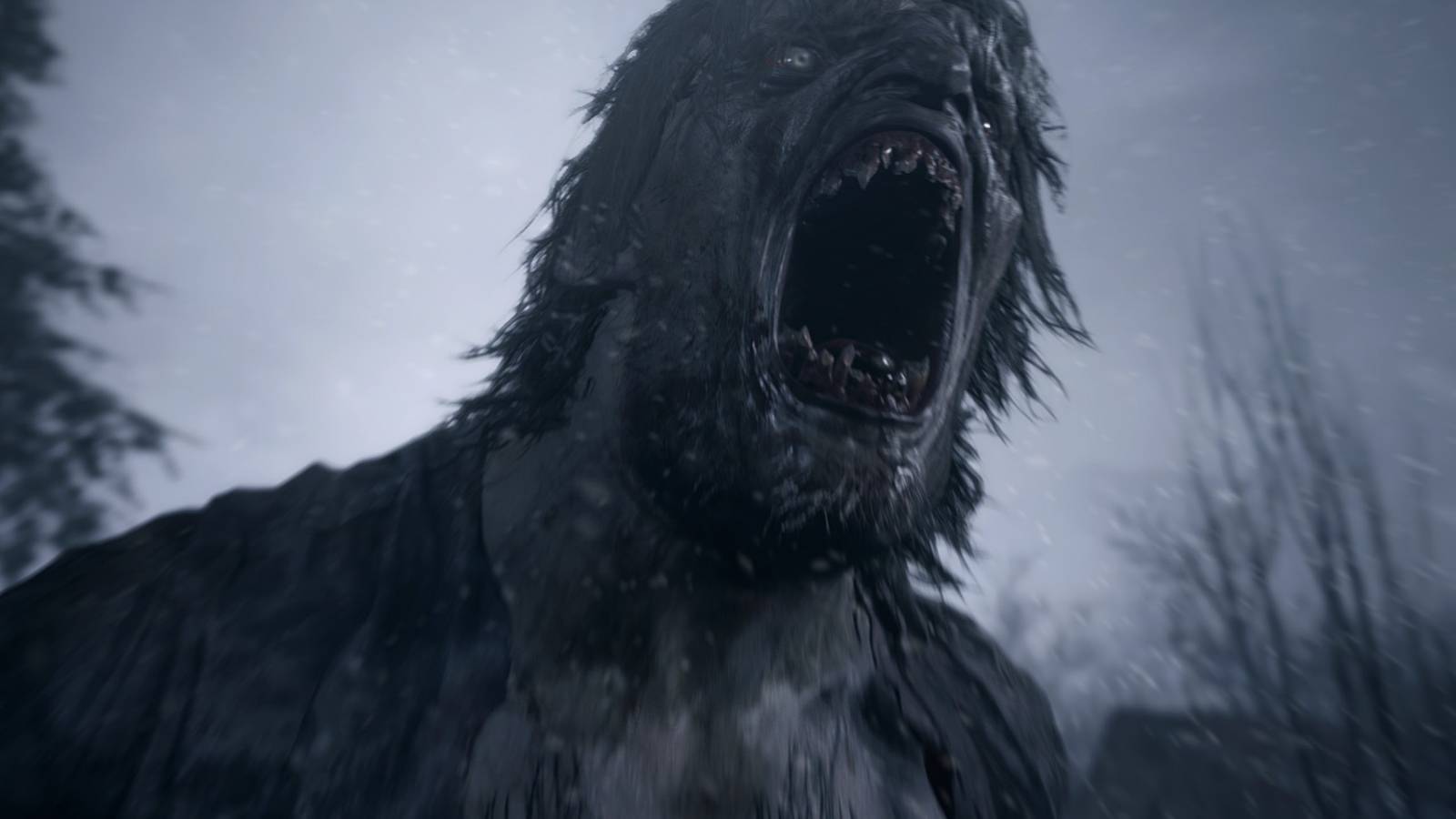 resident evil village wolf monster