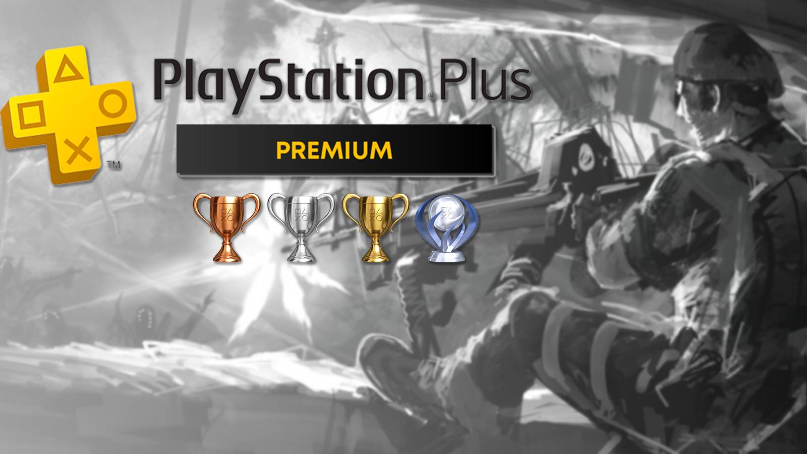 resistance retribution concept art with playstation plus and trophies