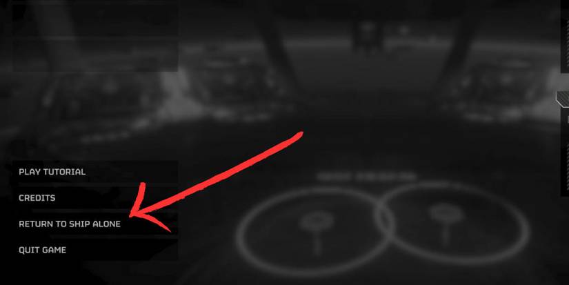 return to ship option helldivers 2