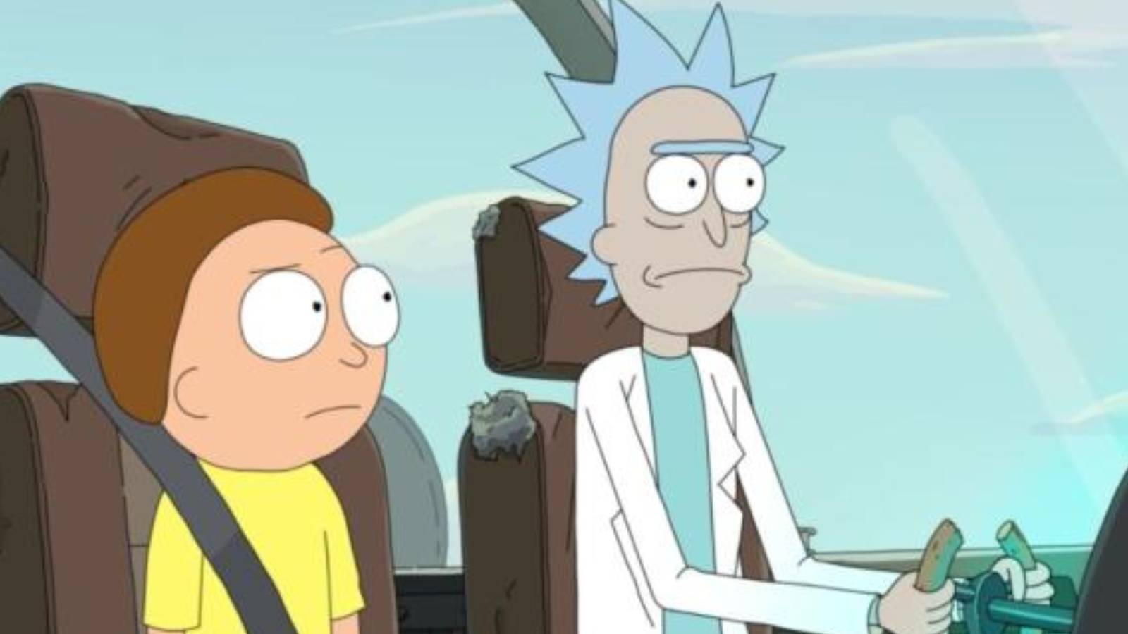 Morty and Rick in Ricka nd Morty