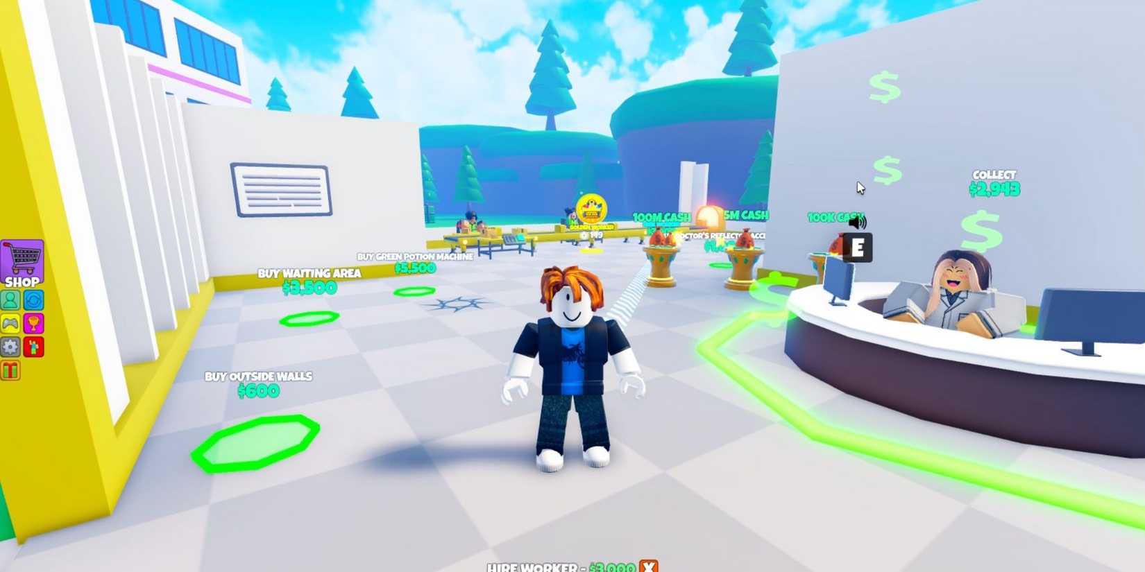 Hospital Tycoon: the character