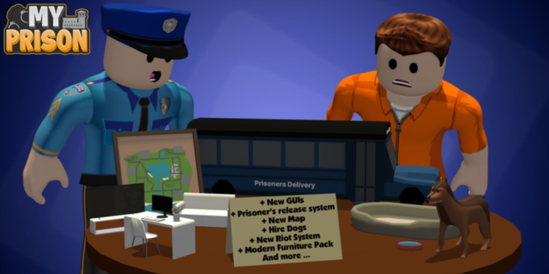 Roblox: My Prison characters