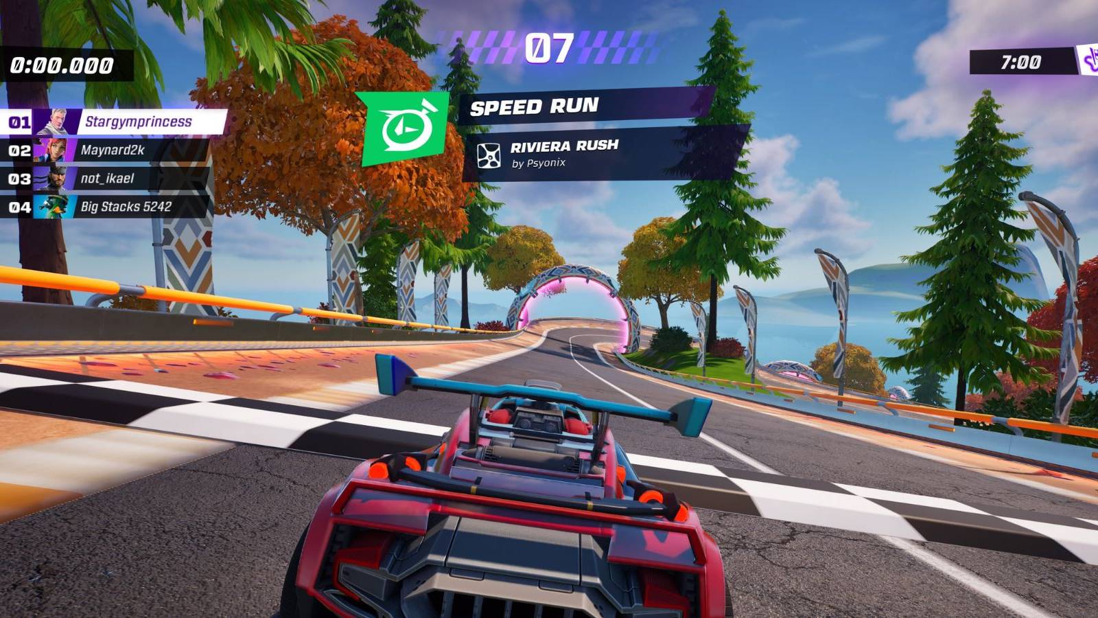 rocket racing speed run 