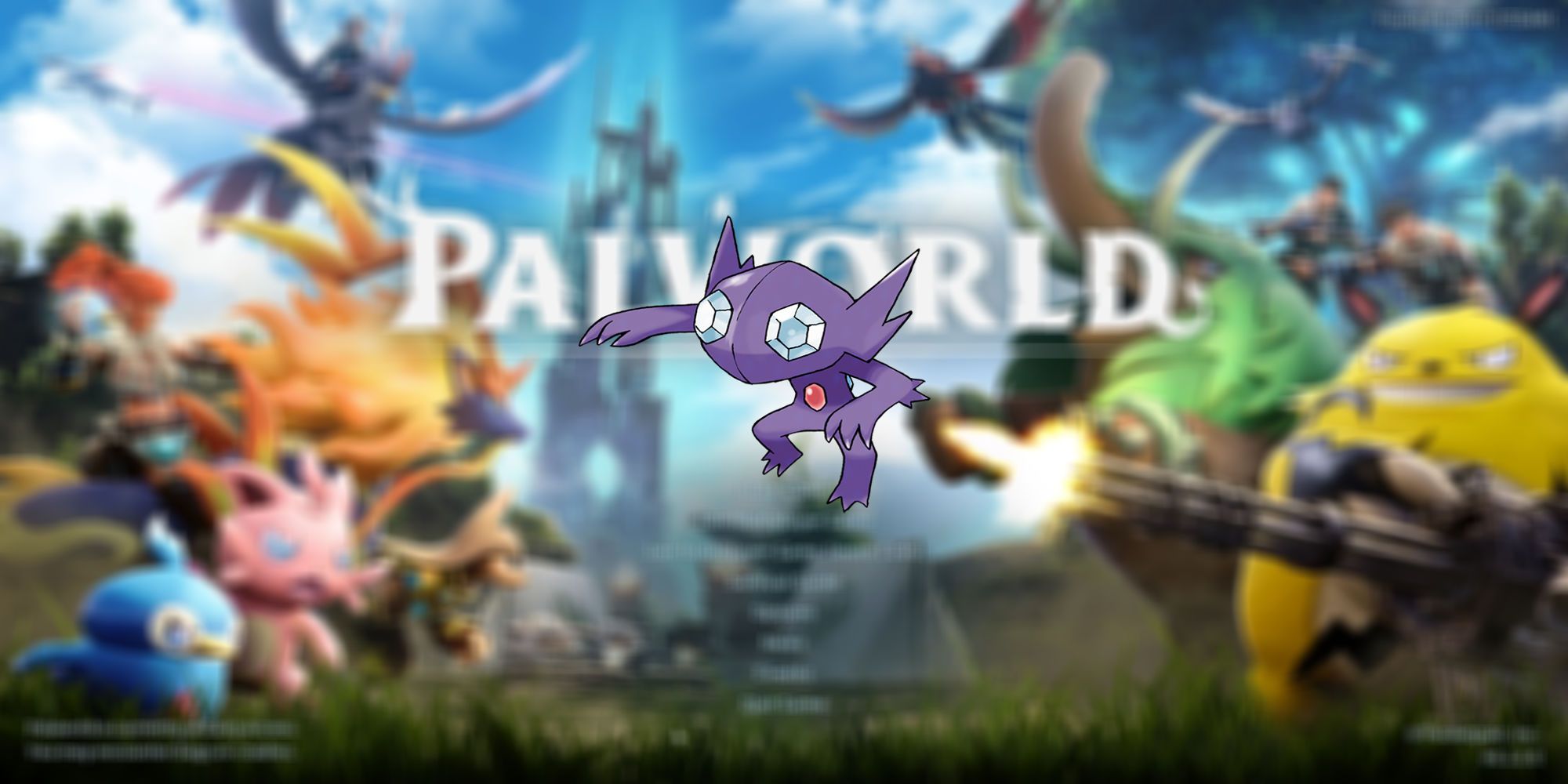 Sableye from Pokemon potentially fitting in Palworld