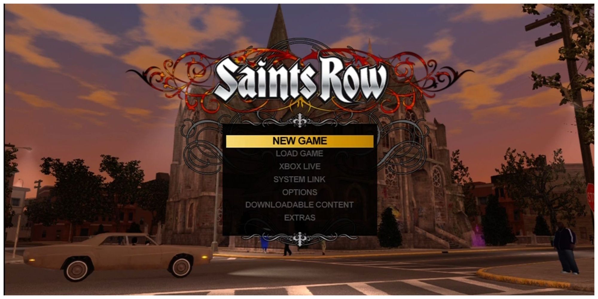 Saints Row One Loading Screen