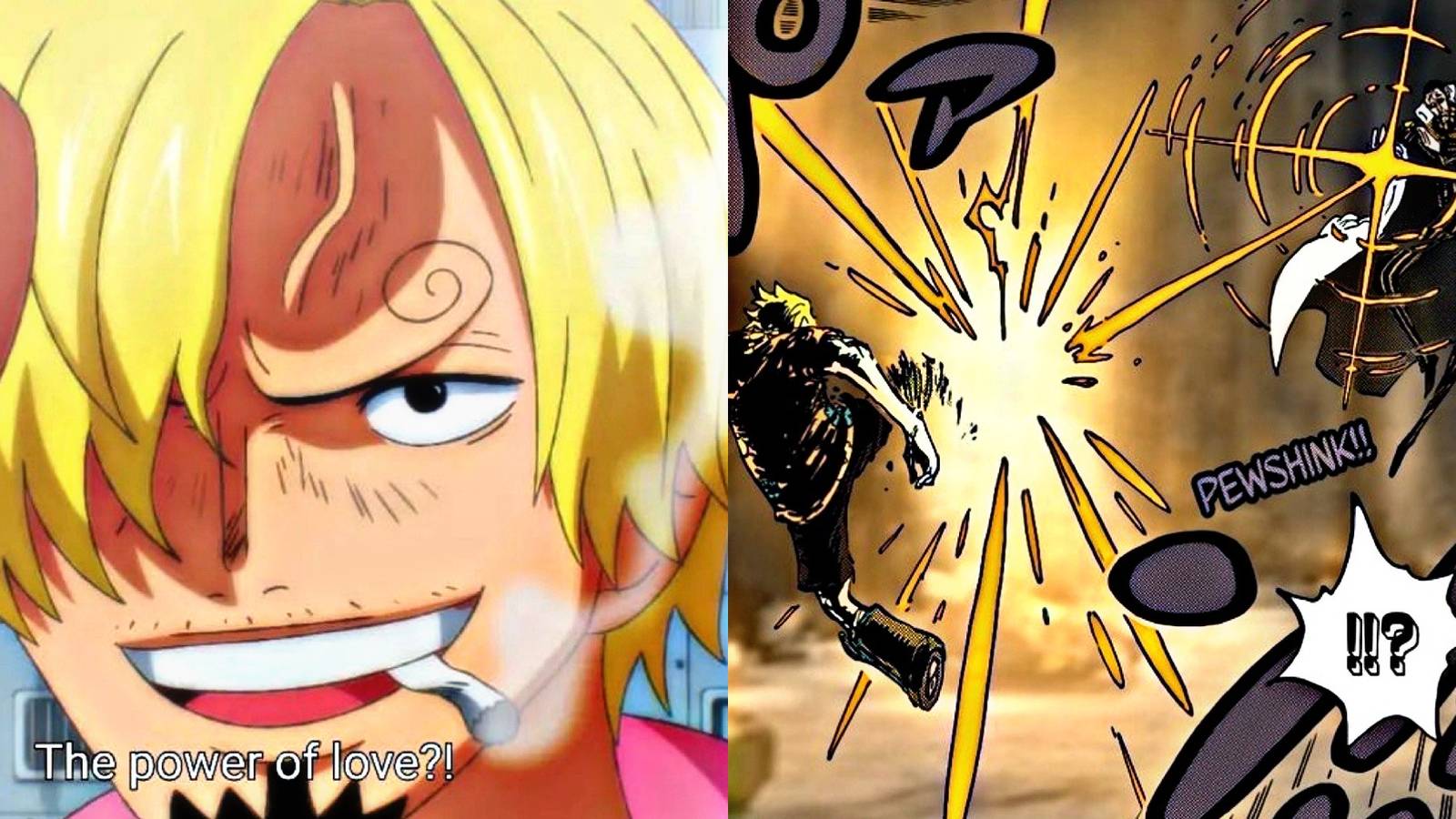 sanji power of love one piece