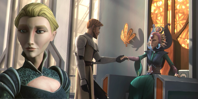 duchess satine Kryze and obi-wan