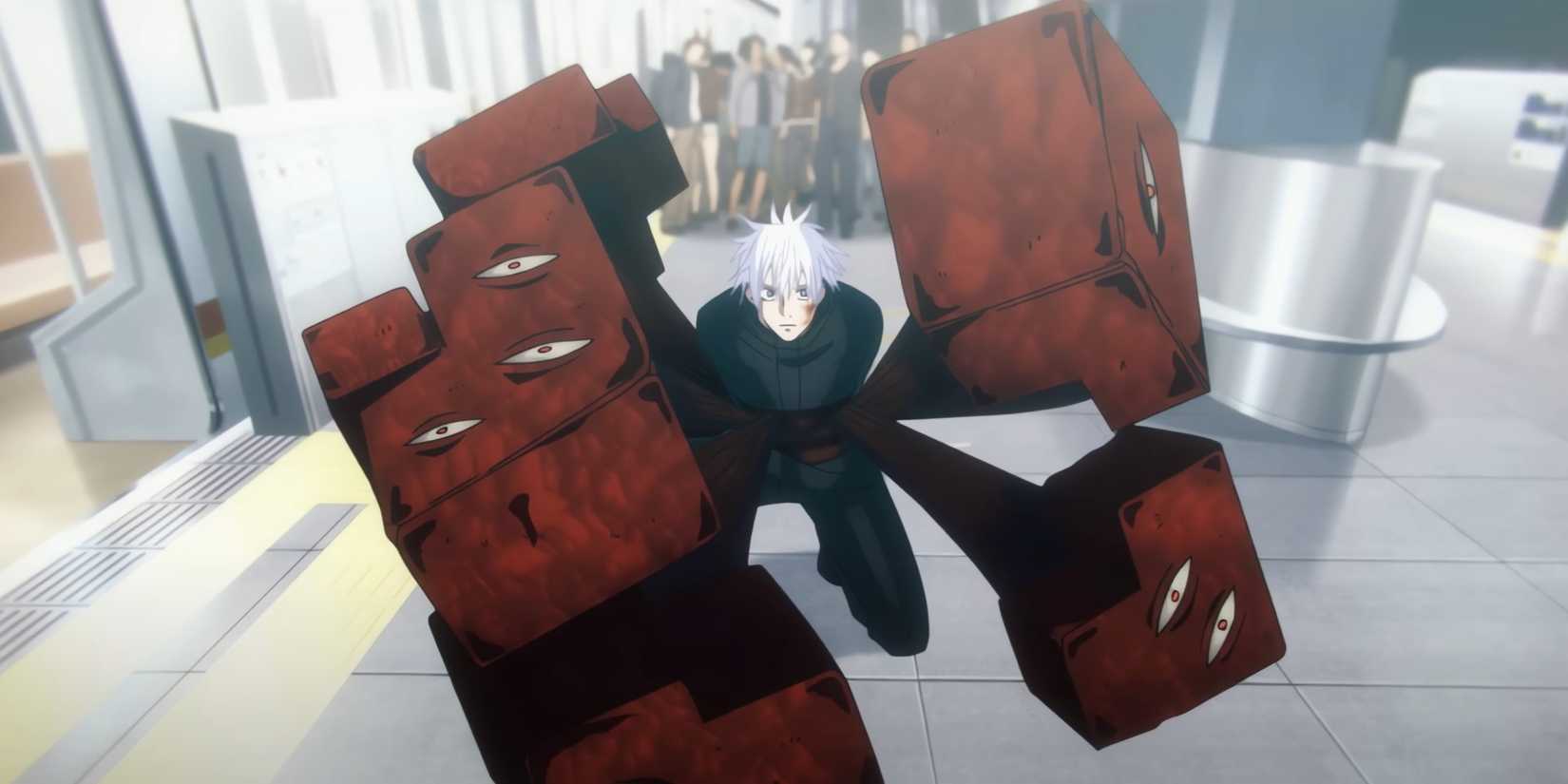 Satoru Gojo Sealed Prison Realm Jujutsu Kaisen Shibuya Incident Arc