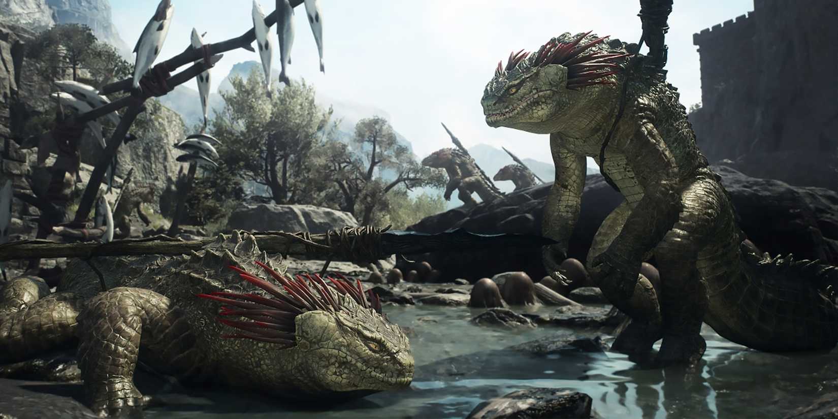 Saurian from Dragon's Dogma 2