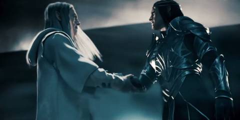 Sauron and Celebrimbor in Middle-Earth: Shadow of Mordor