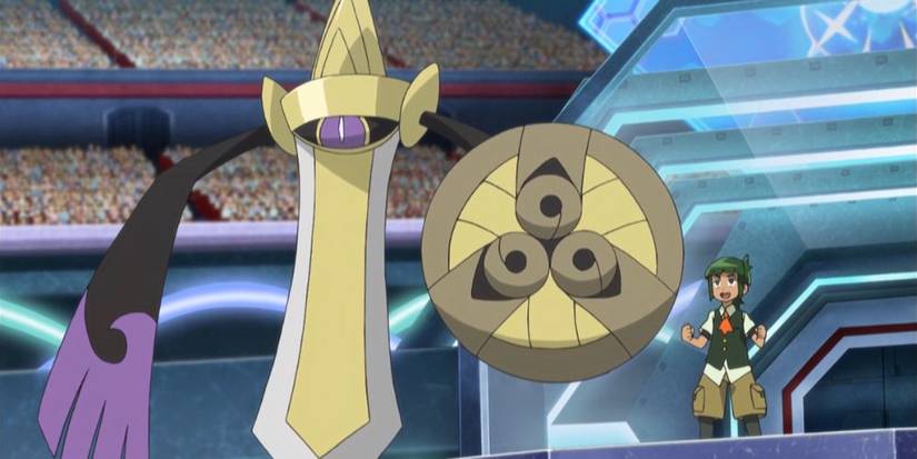 Sawyer's Aegislash in its Blade Forme.