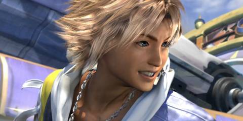 Tidus smiling 