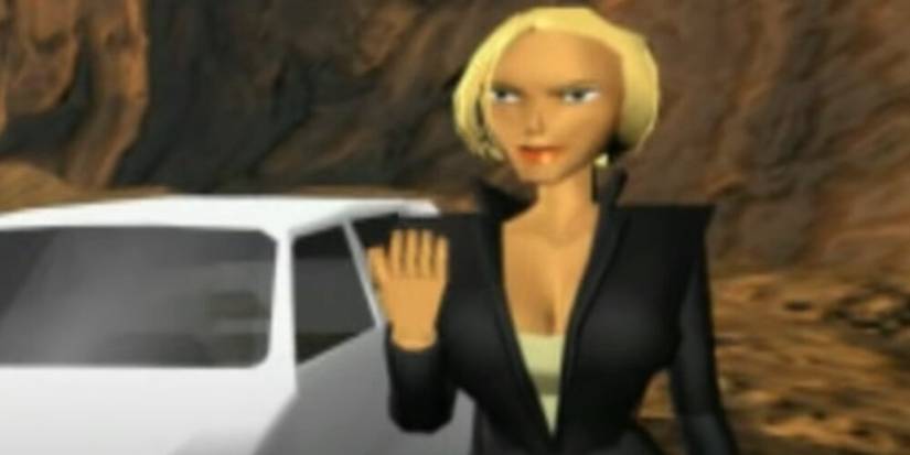 NatIa stepping out of a car 