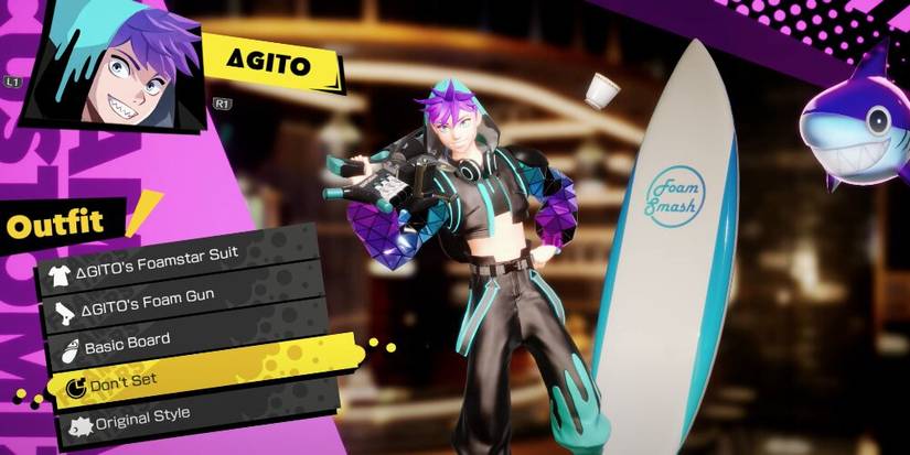 Agito character in Foamstars 