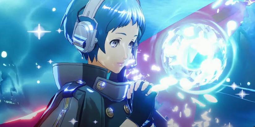 Fuuta charging up her Theurgy ability in the shape of a ball 