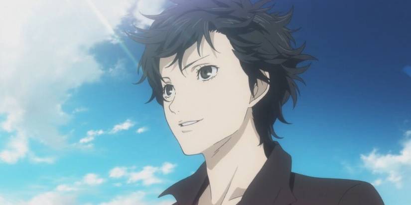 Joker looking out at the blue sky 