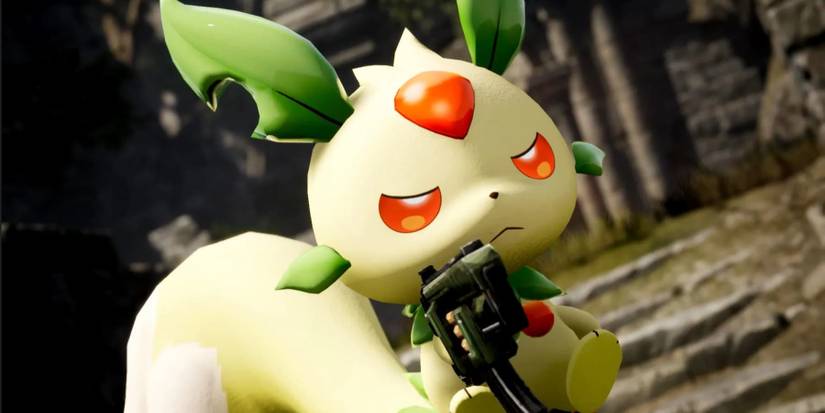 pal inspired by leafeon pokemon in palworld