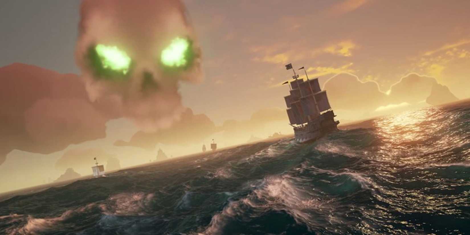 sea of thieves cloud skull
