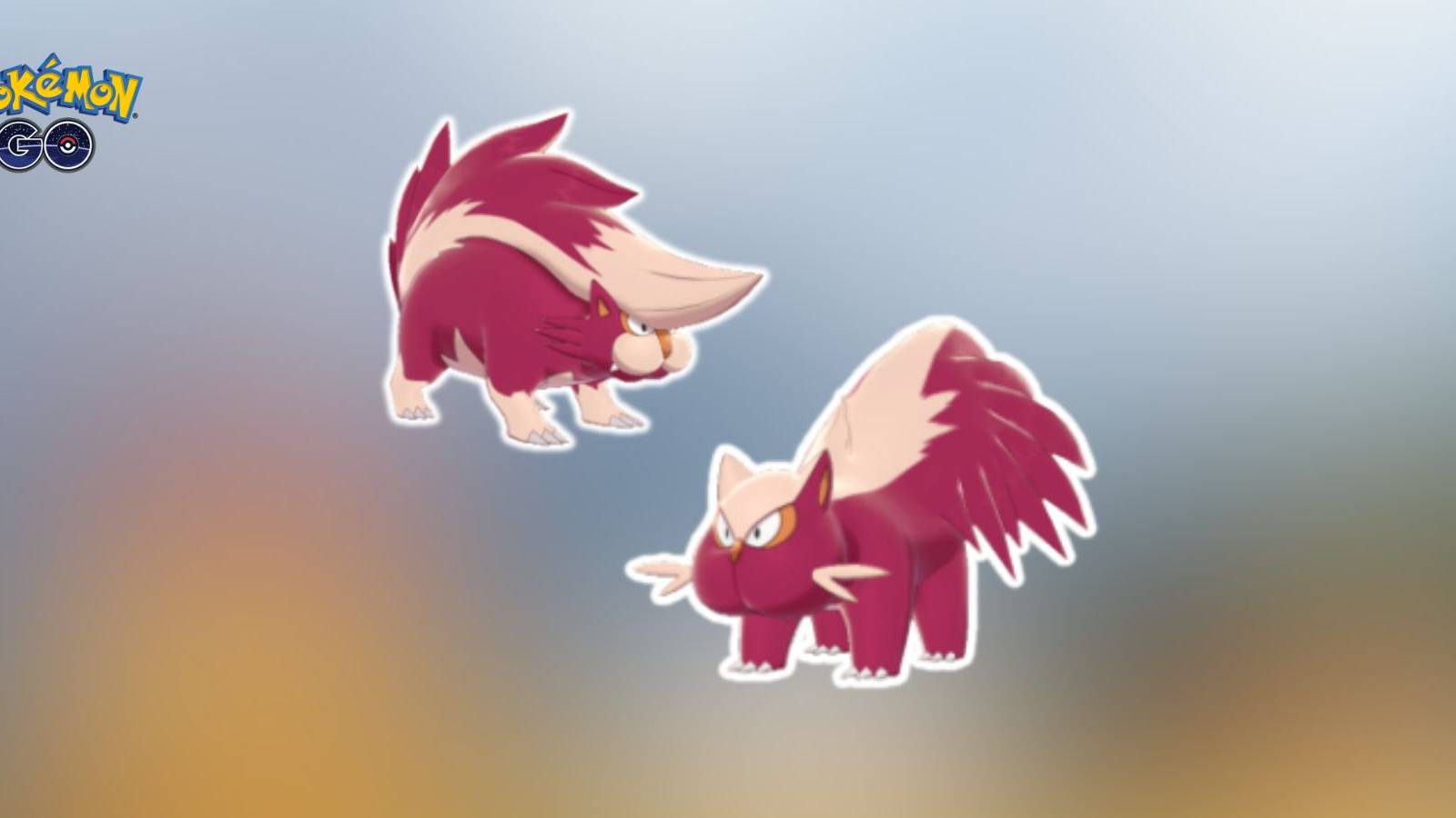 Shiny Stunky and Shiny Skuntank in Pokemon GO