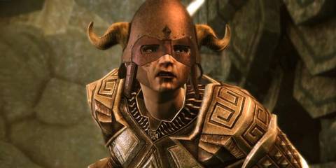sigrun with a helmet on in da awakening
