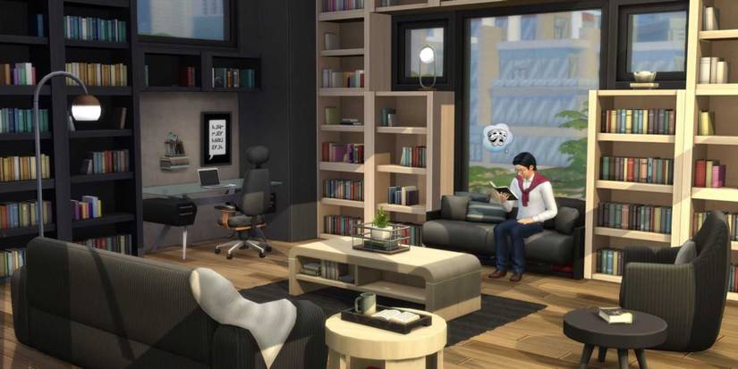 sims 4 book nook kit