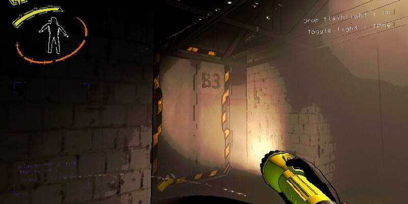 flashlight b3 locked door