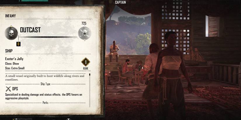 Skull and Bones Outcast Infamy Level