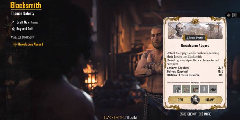 Skull and Bones Contracts Increase Infamy