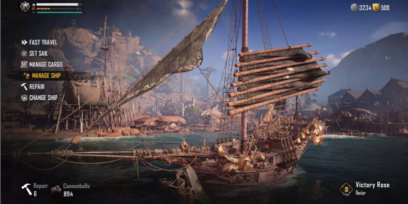 Skull and Bones Manage Ship 