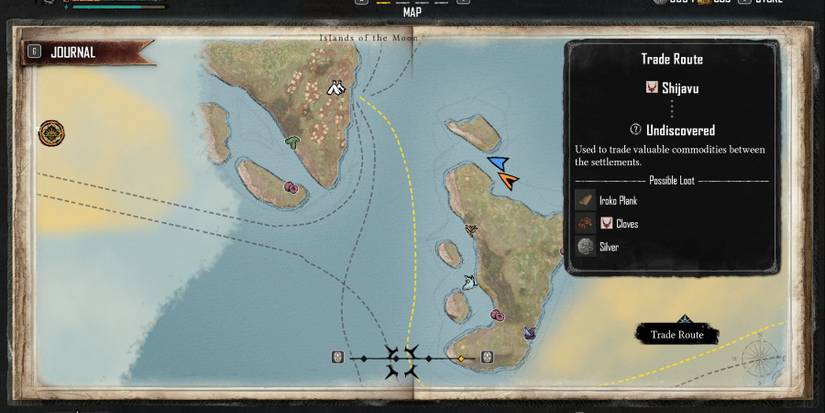 Skull and Bones Undiscovered Trade Route